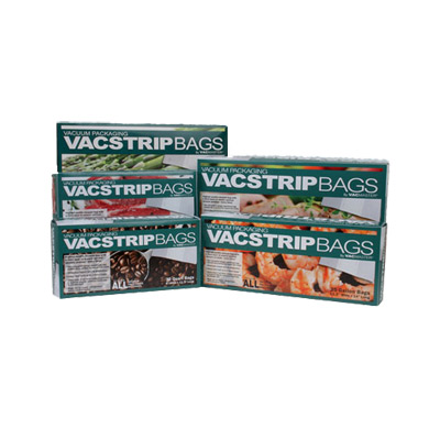 VacStrip Vacuum Sealer Bags 8" X 11.5" Quart - 100 Pack