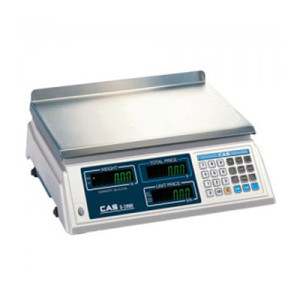 CAS S2000 Price Computing Scale VFD (KG) Display - 30lb Capacity