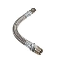 Pitco 60132201 Braided Stainless Hose, PTFE Swivel FxMPT