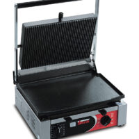 Sirman CORT L - grooved top / flat bottom, with timer - 10"x15"- Panini Grill