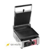 Sirman 34A1301105SI Panini Grill - 10" X 10" Commercial - ETL - 1700 WATTS 120V
