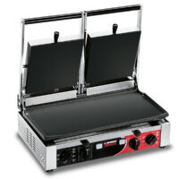 Sirman 34A3441105SI PD LL - Flat Top/Flat Bottom, with timer - 220V - 10"x20"- Panini Grill